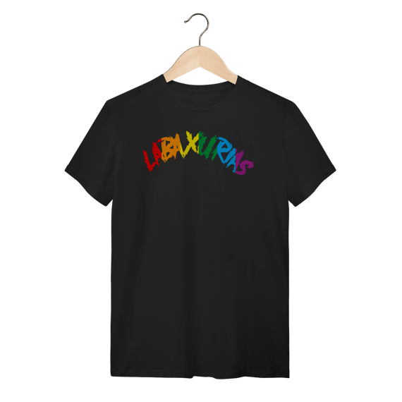 T-Shirt Logo Labaxurias Orgulho Grande Centralizado