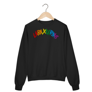 Moletom Fechado Logo Labaxurias Orgulho Grande Centralizado