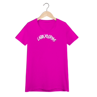 Nome do produto Baby Look Logo Labaxurias Médio Centralizado