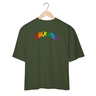 Nome do produto Oversized Logo Labaxurias Orgulho Grande Centralizado