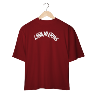 Nome do produto Oversized Logo Labaxurias Grande Centralizado