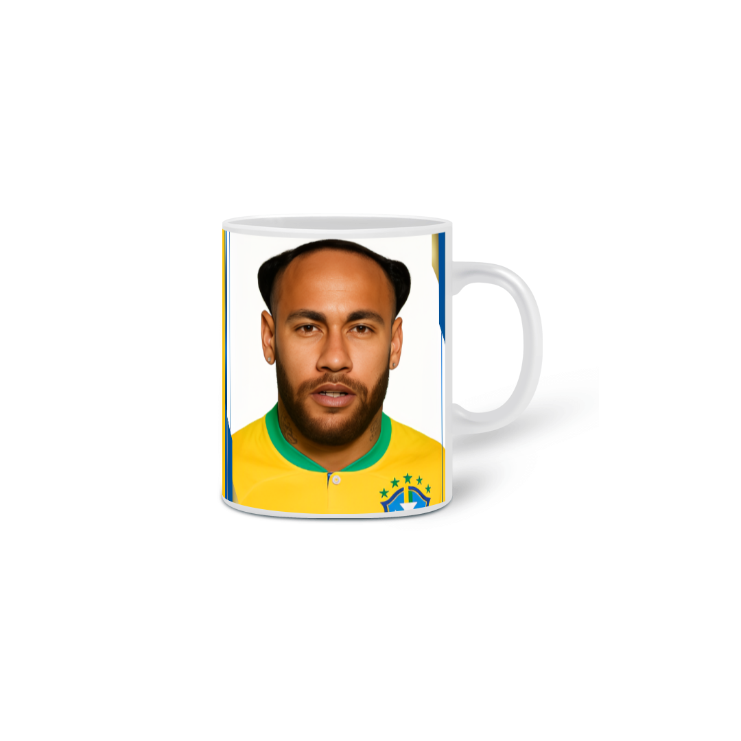 Nome do produto:  Caneca Personalizada NeyCalvo Jr. – Edição Limitada