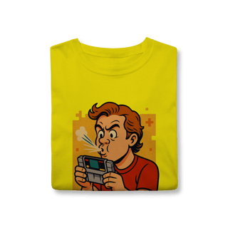Nome do produto Camiseta Nerd Retrô — Se Assoprar Funciona