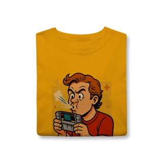 Nome do produto Camiseta Nerd Retrô — Se Assoprar Funciona
