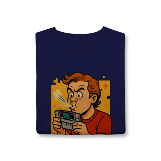 Nome do produto Camiseta Nerd Retrô — Se Assoprar Funciona