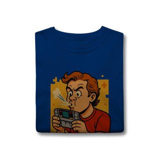 Nome do produto Camiseta Nerd Retrô — Se Assoprar Funciona