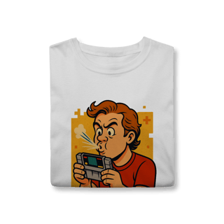 Nome do produto Camiseta Nerd Retrô — Se Assoprar Funciona