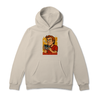 Nome do produto Moletom Nerd Retrô — Se Assoprar Funciona