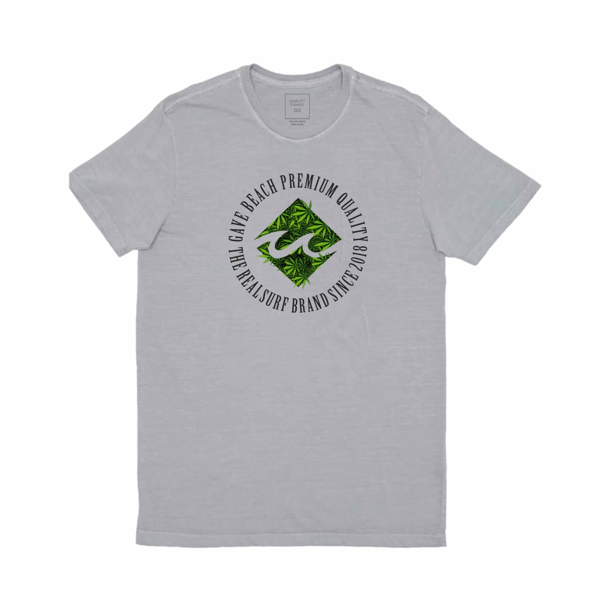 Nome do produto: camiseta logo marijuana