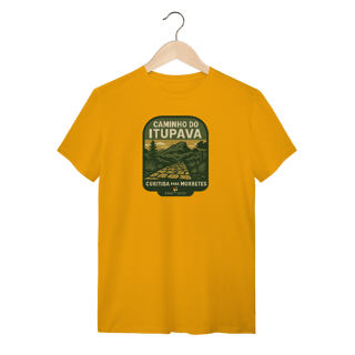 Nome do produto Camiseta Caminho do Itupava - Entre Curitiba e Morretes, Paraná