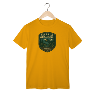 Nome do produto Camiseta Unissex Serra da Graciosa Clássica | Estrada Vintage