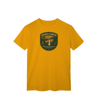 Nome do produto Camiseta Unissex Cascata do Caracol | Canela Serra Gaúcha