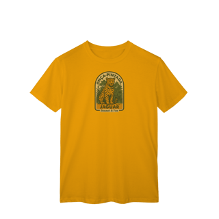Nome do produto Camiseta Unissex Onça-Pintada | Fauna Brasileira Vintage