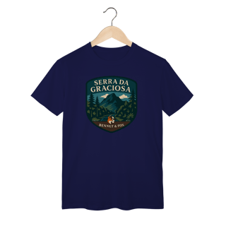 Nome do produto Camiseta Serra da Graciosa | Bennet e Fox – Natureza, Montanha e Paraná