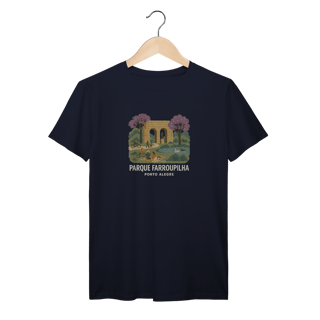 Nome do produto Camiseta Parque Farroupilha Porto Alegre - Memórias, Verde e Tradição Gaúcha