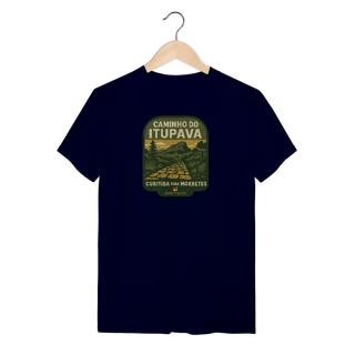 Nome do produto Camiseta Caminho do Itupava - Entre Curitiba e Morretes, Paraná