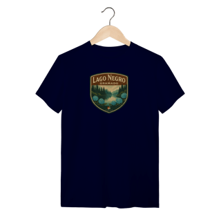 Nome do produto Camiseta Lago Negro Unissex (100% Algodão 30.1, 165 g)