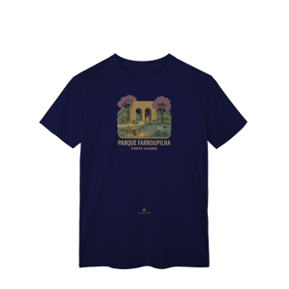 Nome do produto Camiseta Unissex Parque Farroupilha | Porto Alegre Vintage