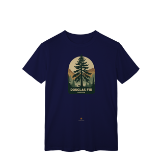Nome do produto Camiseta Unissex Douglas Fir Oregon | Clássica Vintage