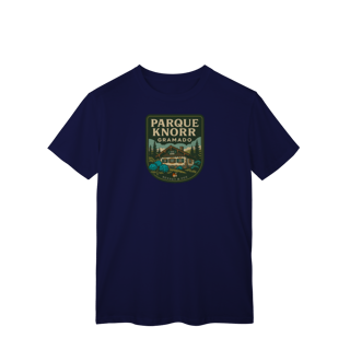 Nome do produto Camiseta Unissex Parque Knorr Clássica | Aldeia do Papai Noel Vintage