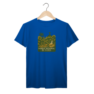 Nome do produto Camiseta Parque Nacional da Tijuca Rio de Janeiro - Natureza Selvagem, História e Aventura Carioca
