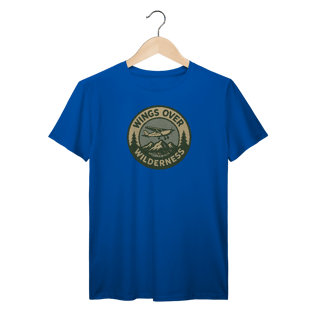 Nome do produto Camiseta Avião Bennet e Fox - Voando Sobre o Alaska Selvagem