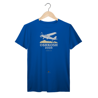 Nome do produto Camiseta Oshkosh 2025 Bennet & Fox - O Espírito das Grandes Aventuras da Aviação