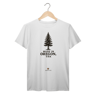 Nome do produto Camiseta Made in Oregon – Douglas Fir, Símbolo do Oregon