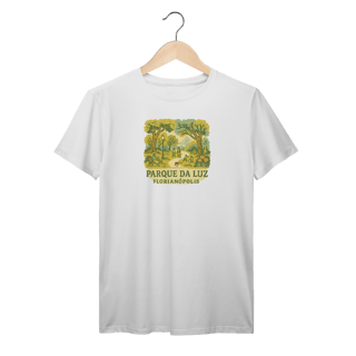 Camiseta Parque da Luz Florianópolis - Histórias, Natureza e O Melhor de Floripa no Peito