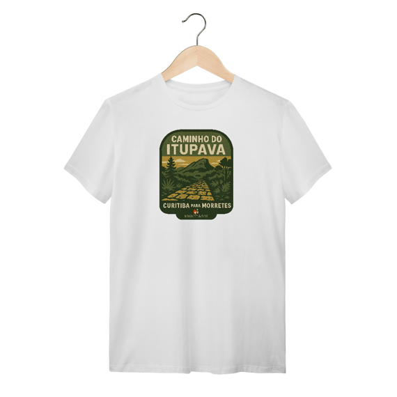 Camiseta Caminho do Itupava - Entre Curitiba e Morretes, Paraná