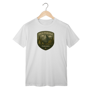Nome do produto Camiseta Unissex Pico Paraná Clássica | Montanhismo Vintage