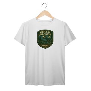 Nome do produto Camiseta Masculina Serra da Graciosa Prime | Estrada Cênica Vintage