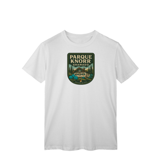 Nome do produto Camiseta Unissex Parque Knorr Clássica | Aldeia do Papai Noel Vintage