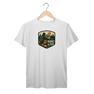 Nome do produto Camiseta Oficial Bennet & Fox Unissex | Outdoor Premium Vintage