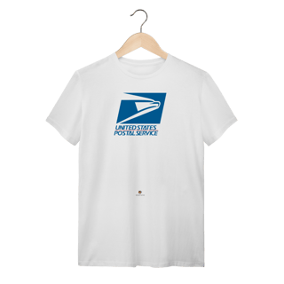 Nome do produto Camiseta Masculina com Logo Oficial USPS | Estilo Minimalista