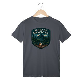 Nome do produto Camiseta Serra da Graciosa | Bennet e Fox – Natureza, Montanha e Paraná