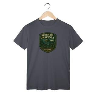 Nome do produto Camiseta Unissex Serra da Graciosa Clássica | Estrada Vintage