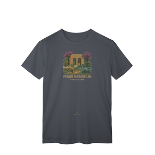 Nome do produto Camiseta Unissex Parque Farroupilha | Porto Alegre Vintage