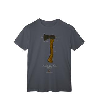 Nome do produto Camiseta Unissex Machado Americano | Estilo Buschcraft Vintage