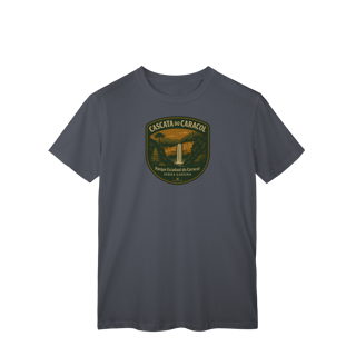 Nome do produto Camiseta Unissex Cascata do Caracol | Canela Serra Gaúcha