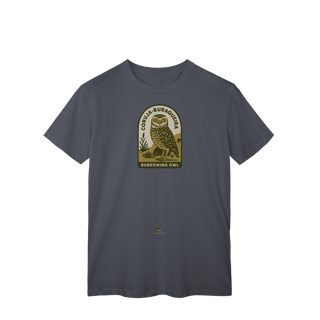 Nome do produto Camiseta Unissex Coruja-Buraqueira | Fauna Brasileira
