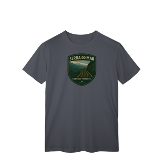 Nome do produto Camiseta Unissex Serra do Mar | Trem Curitiba-Morretes Vintage