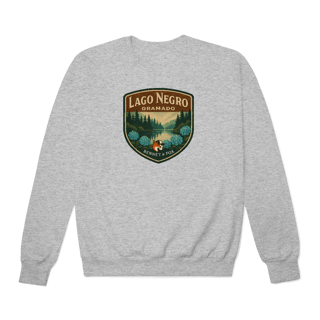 Nome do produto Moletom Lago Negro Gramado - Arte Autoral, Souvenir Premium | Bennet & Fox