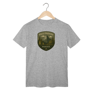 Nome do produto Camiseta Unissex Pico Paraná Clássica | Montanhismo Vintage
