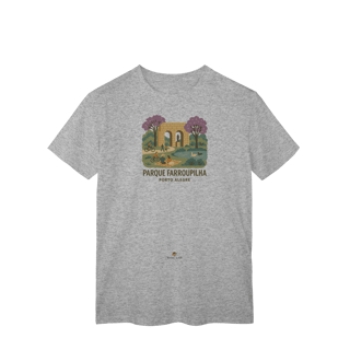 Nome do produto Camiseta Unissex Parque Farroupilha | Porto Alegre Vintage