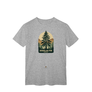 Nome do produto Camiseta Unissex Douglas Fir Oregon | Clássica Vintage