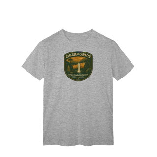 Nome do produto Camiseta Unissex Cascata do Caracol | Canela Serra Gaúcha
