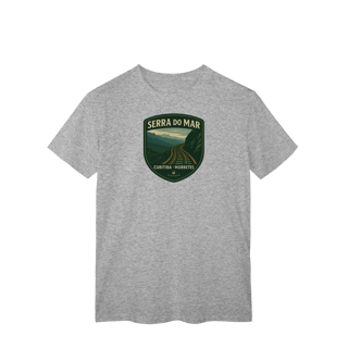 Nome do produto Camiseta Unissex Serra do Mar | Trem Curitiba-Morretes Vintage