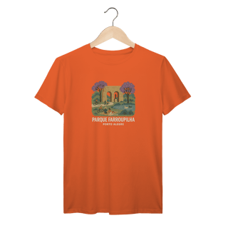 Nome do produto Camiseta Parque Farroupilha Porto Alegre - Memórias, Verde e Tradição Gaúcha