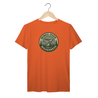 Nome do produto Camiseta Avião Bennet e Fox - Voando Sobre o Alaska Selvagem